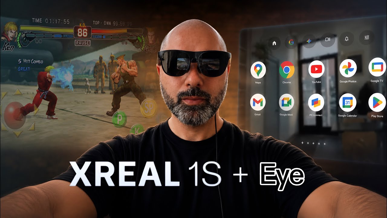 XREAL 1S + XREAL Eye: The Future of AR Glasses is Here! 🔥
