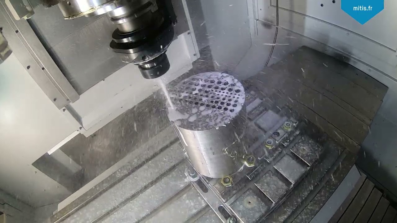 Deep Hole Vibration Drilling - Stainless Steel - Diameter 4 mm, depth = 25 * D