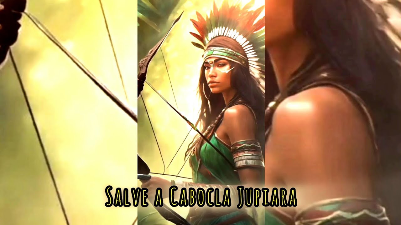 Ponto de Cabocla Jupiara - Índia guerreira guardiã deste congá