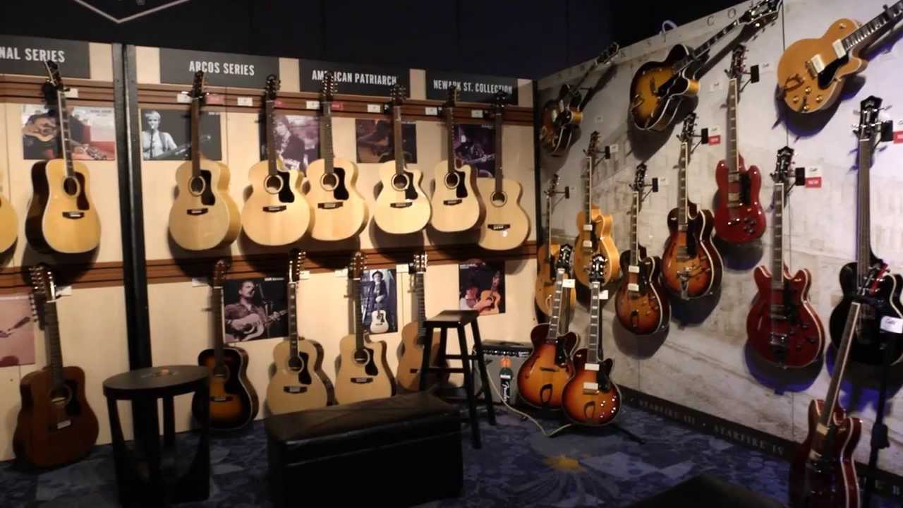 Tour the Guild Booth at NAMM 2014