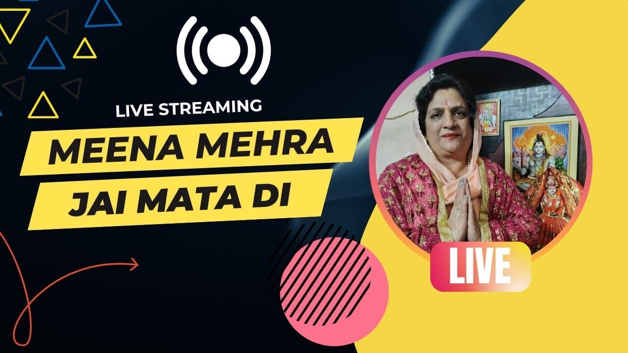 Meena mehra(Musical Vlog) is live