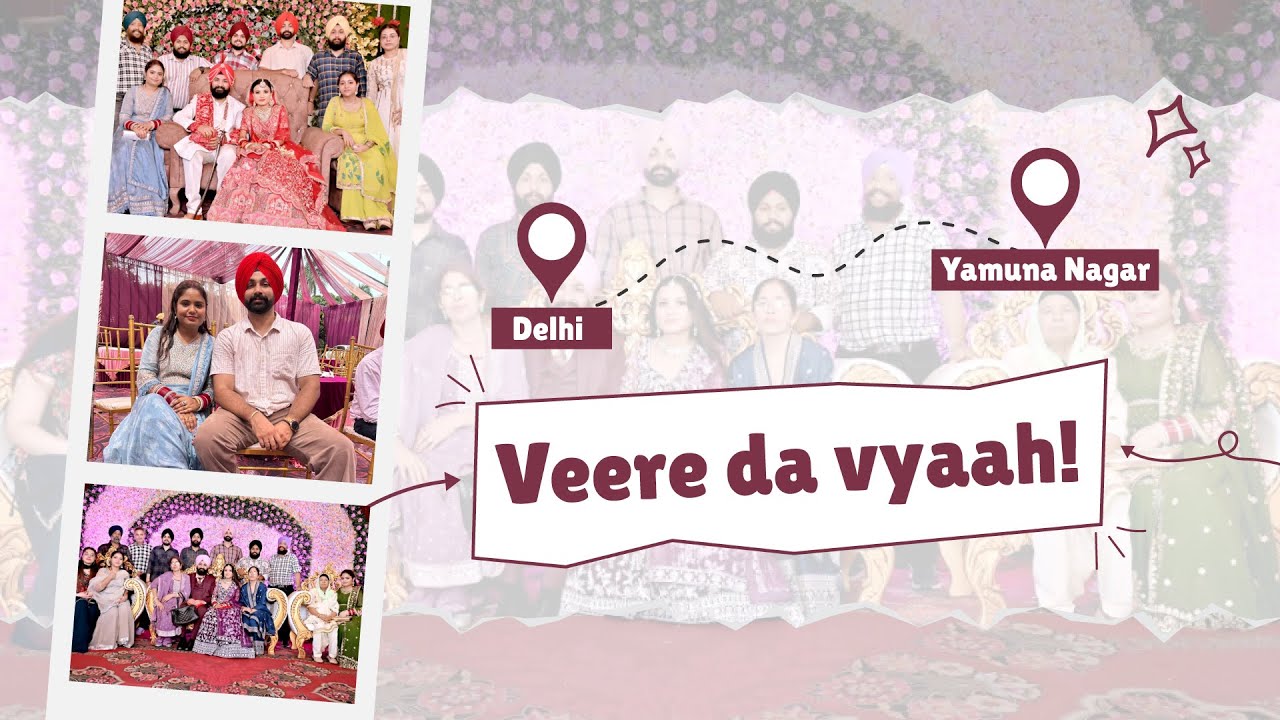 Vlog Day 06 | 'Dhol, Dance and Family Love' 🥁| Yamuna Nagar Vyaah Vibes | Khao Pio Aish Kro 🥂