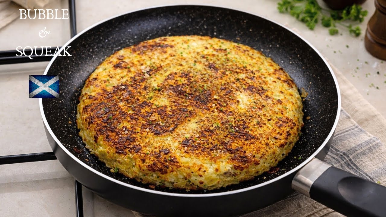 Easy bubble & squeak recipe :) Cook with me!