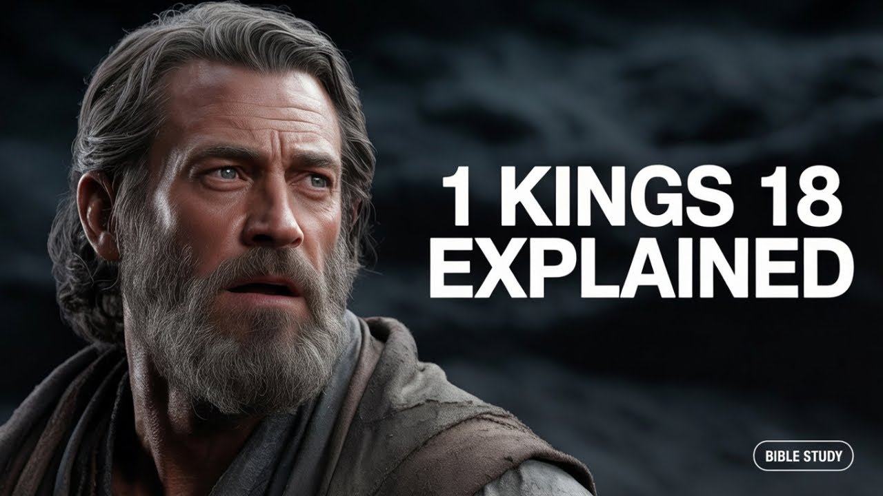 1 Kings Chapter 18 Explained (Elijah vs Prophets of Baal | Fire From Heaven)