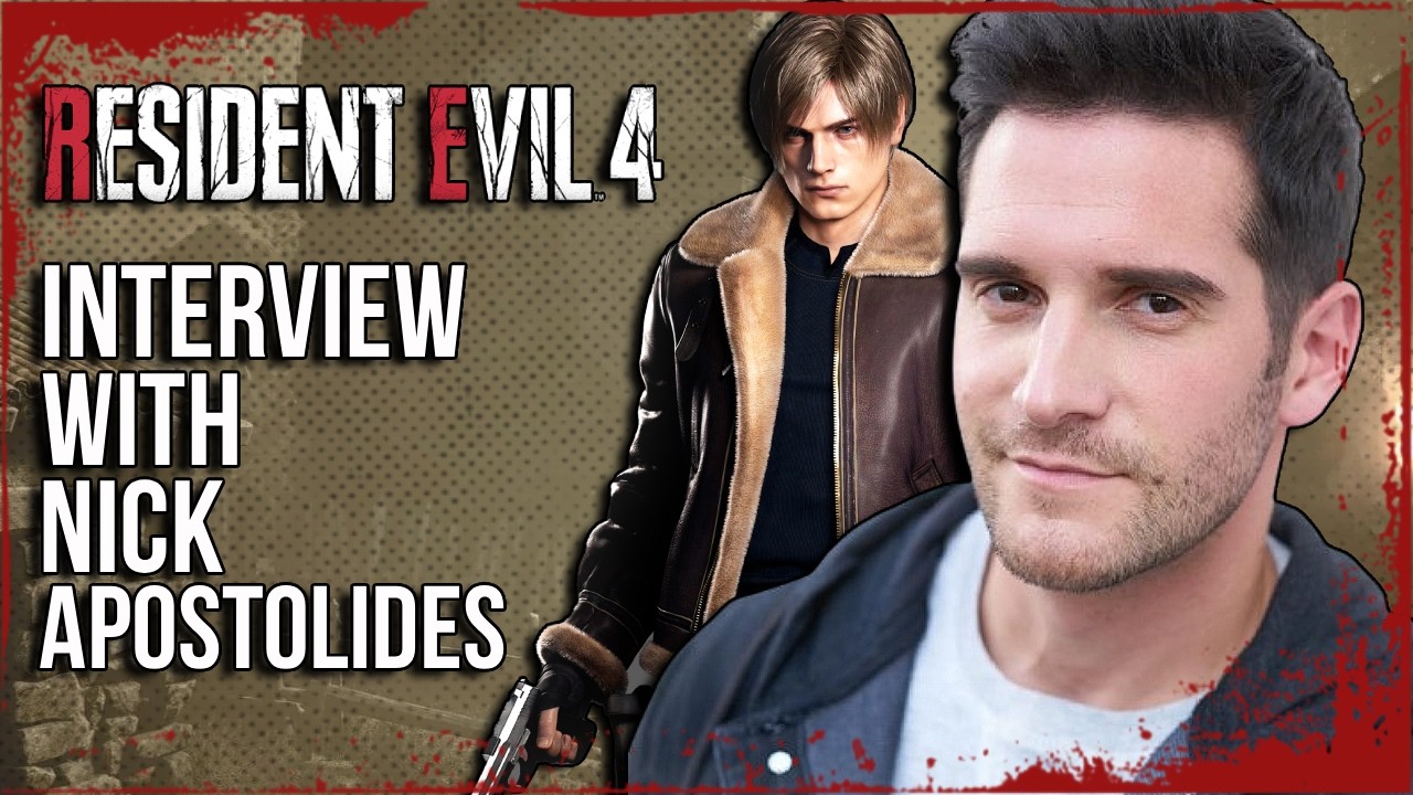 Resident Evil 4 Remake I Интервью с актёром озвучки Леона Кеннеди Ником Апостолидесом