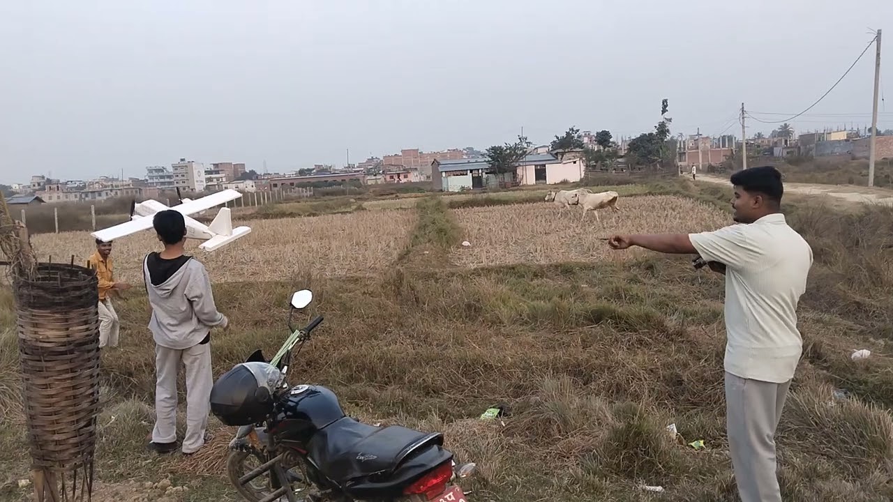 Flying rc plane self build