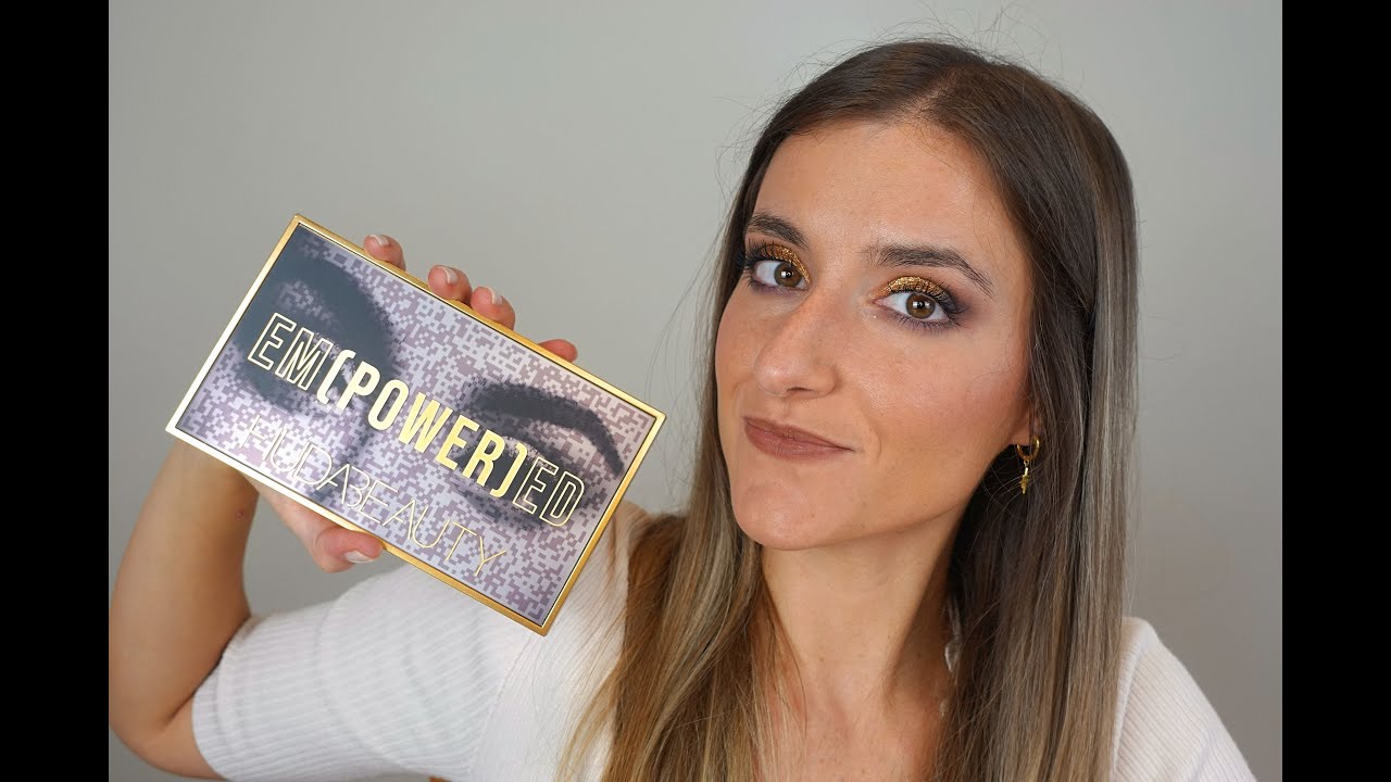 NUEVA HUDA BEAUTY EMPOWERED PALETTE: SWATCHES, 3 LOOKS & COMPARACIONES
