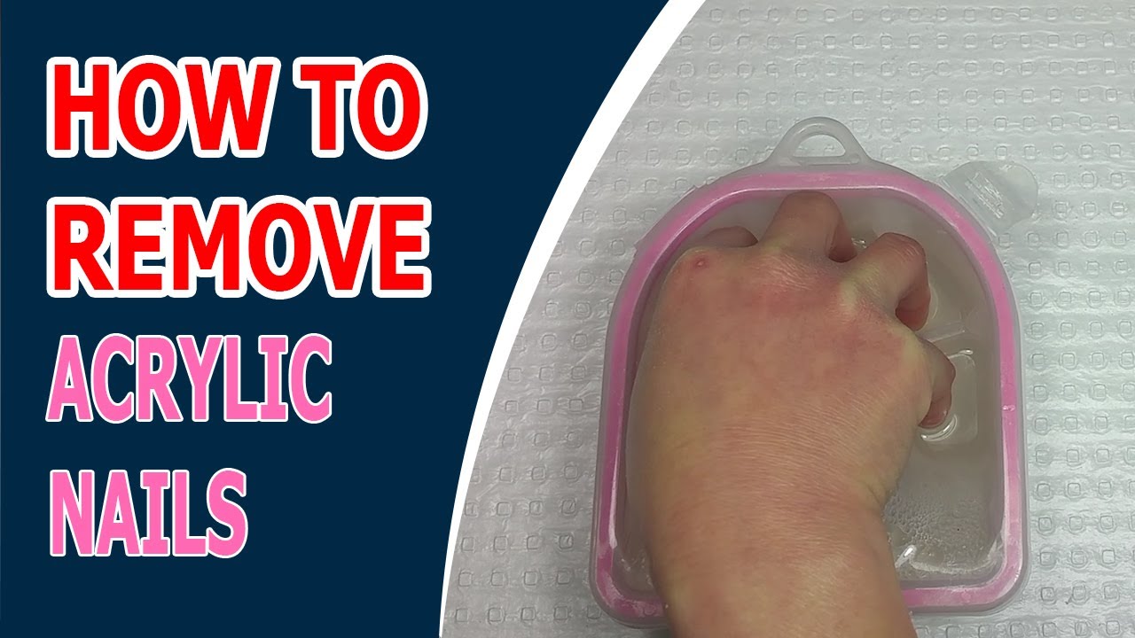How to Safely Remove Acrylic Nails &hearts; Acrylic Nails  &hearts; Regal Nails Salon