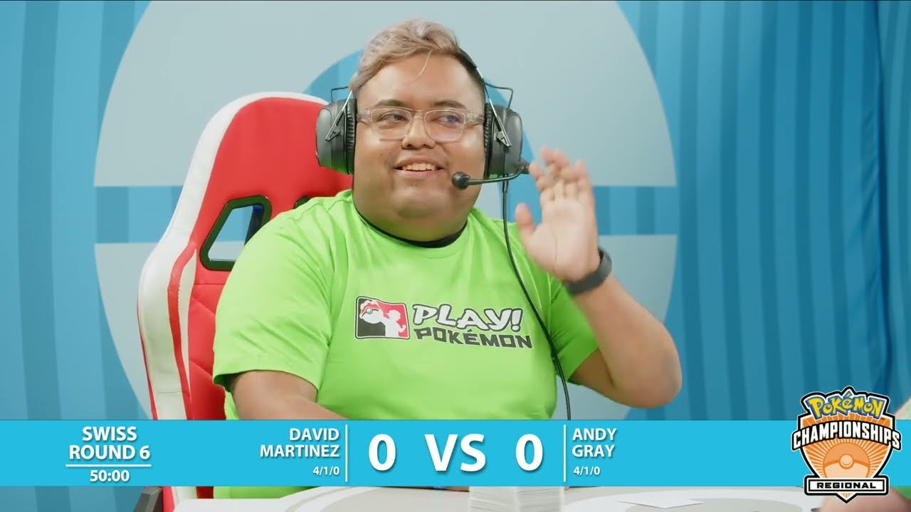 TCG David Martinez Vs Andy Gray 2023 Pok&eacute;mon Fresno Regional Championships Swiss R6