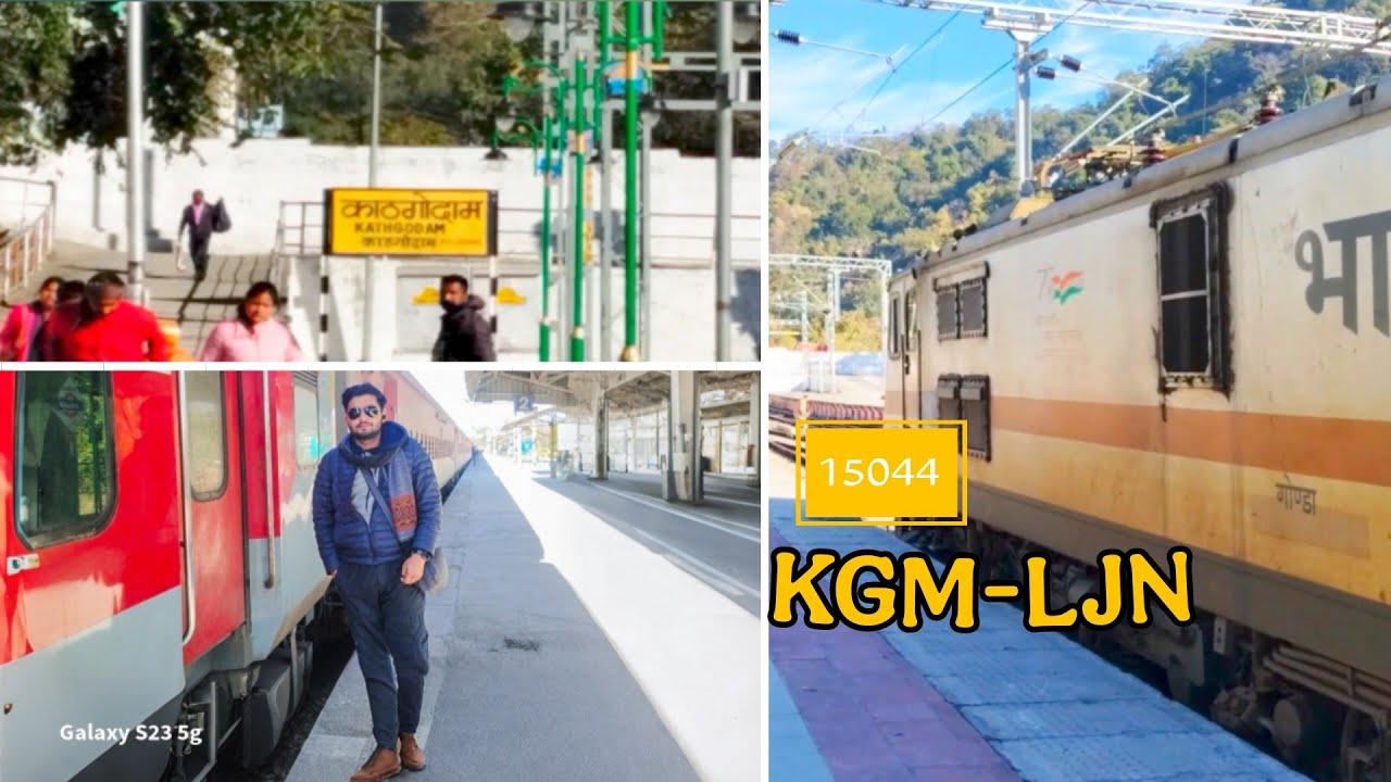 15044 - Kathgodam Lucknow Jn Express | Train Journey KGM-LJN | Harsh Tiwari