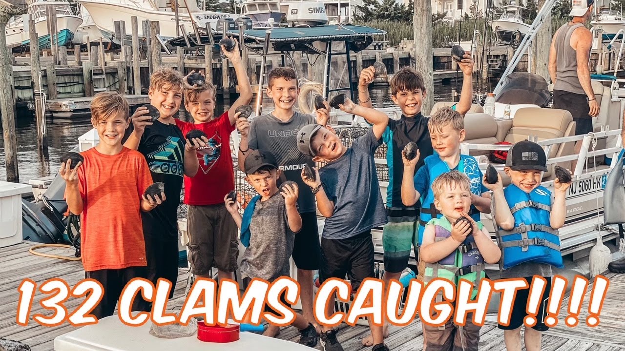 Digging up Clams with the Boys in South Jersey!!!