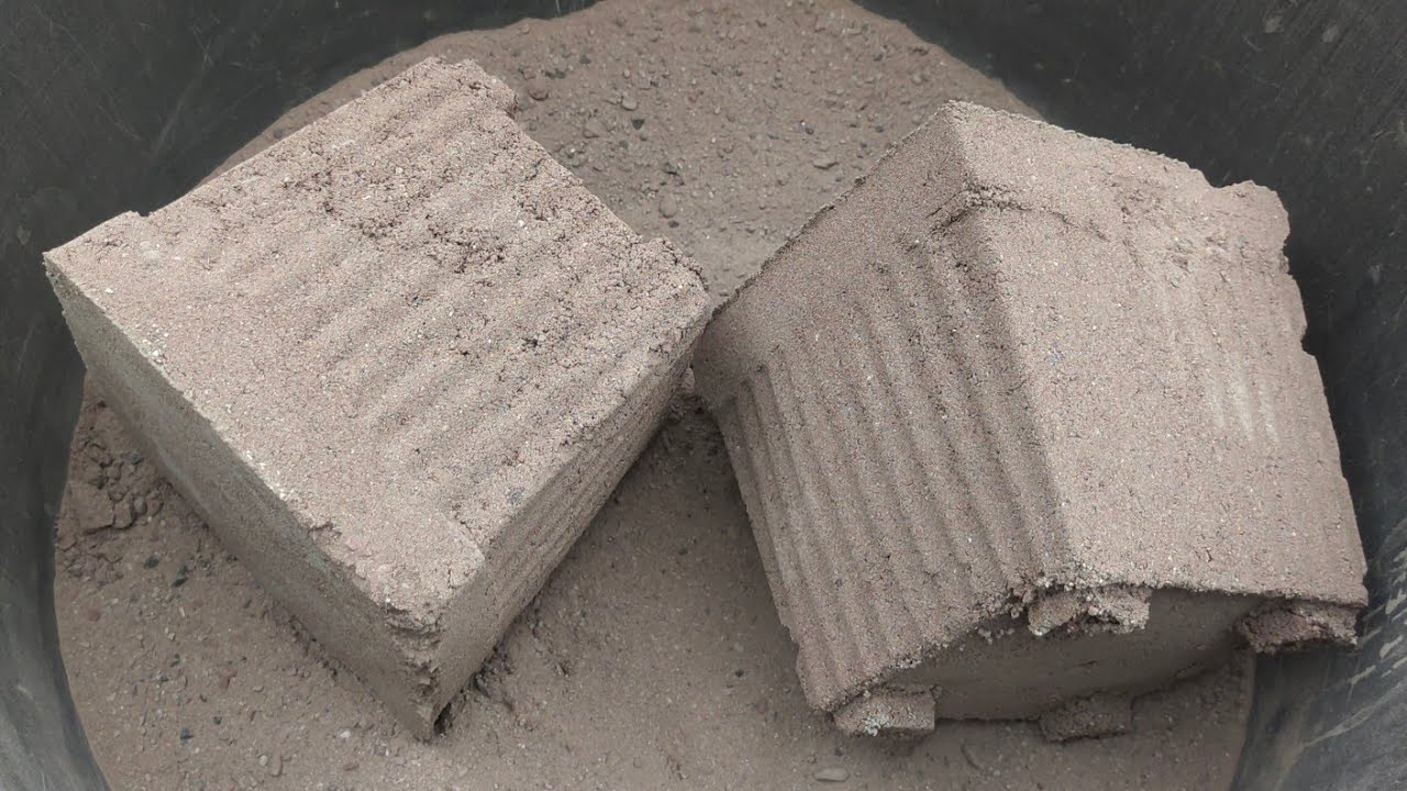 Asmr - Gritty dusty 🌪️ huge shapes full dry crumbling/ Satisfying video