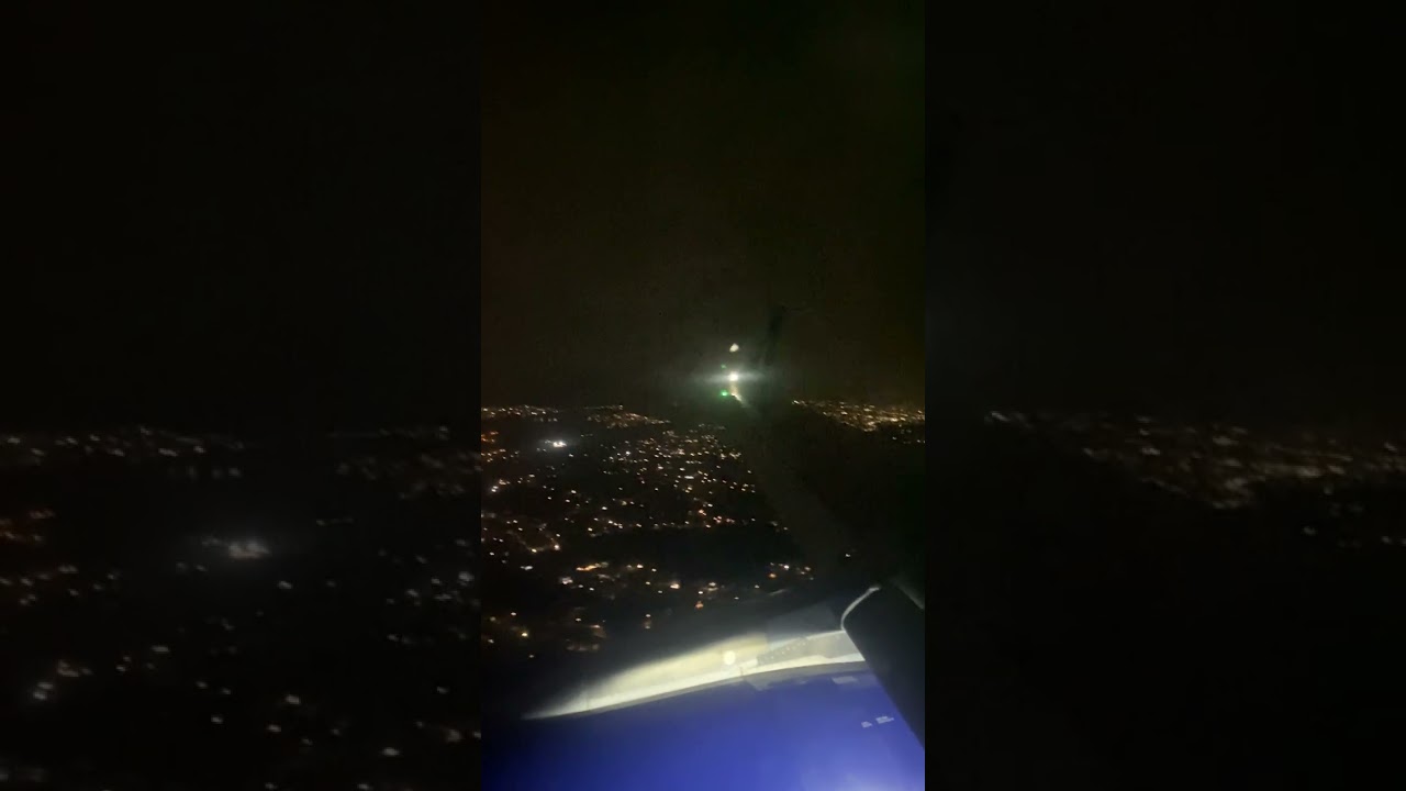Aegean Airlines A320 Landing in rainy Athens International Airport