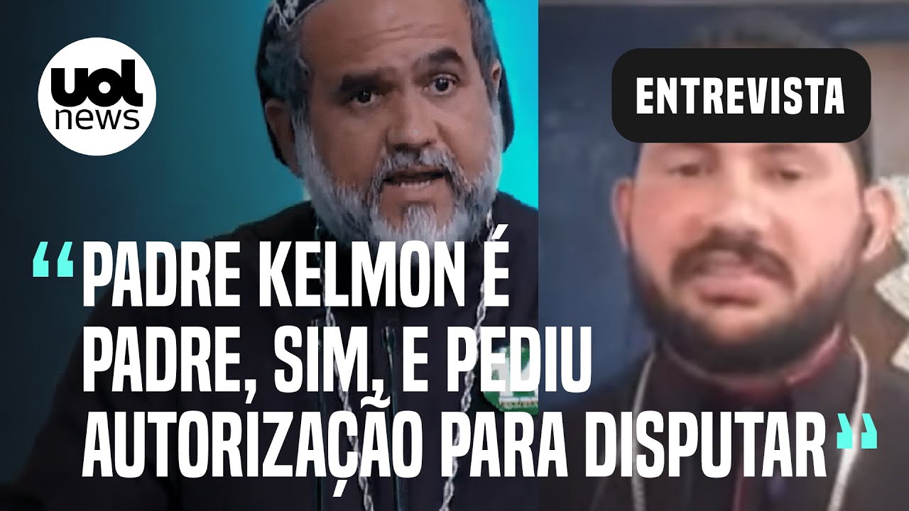 'Padre Kelmon é padre e legítimo sacerdote', diz representante de igreja ligada ao candidato