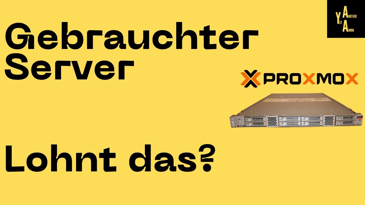 Proxmox auf dem Oracle X7-2 | Lohnt sich gebrauchte Server Hardware? Teil 2