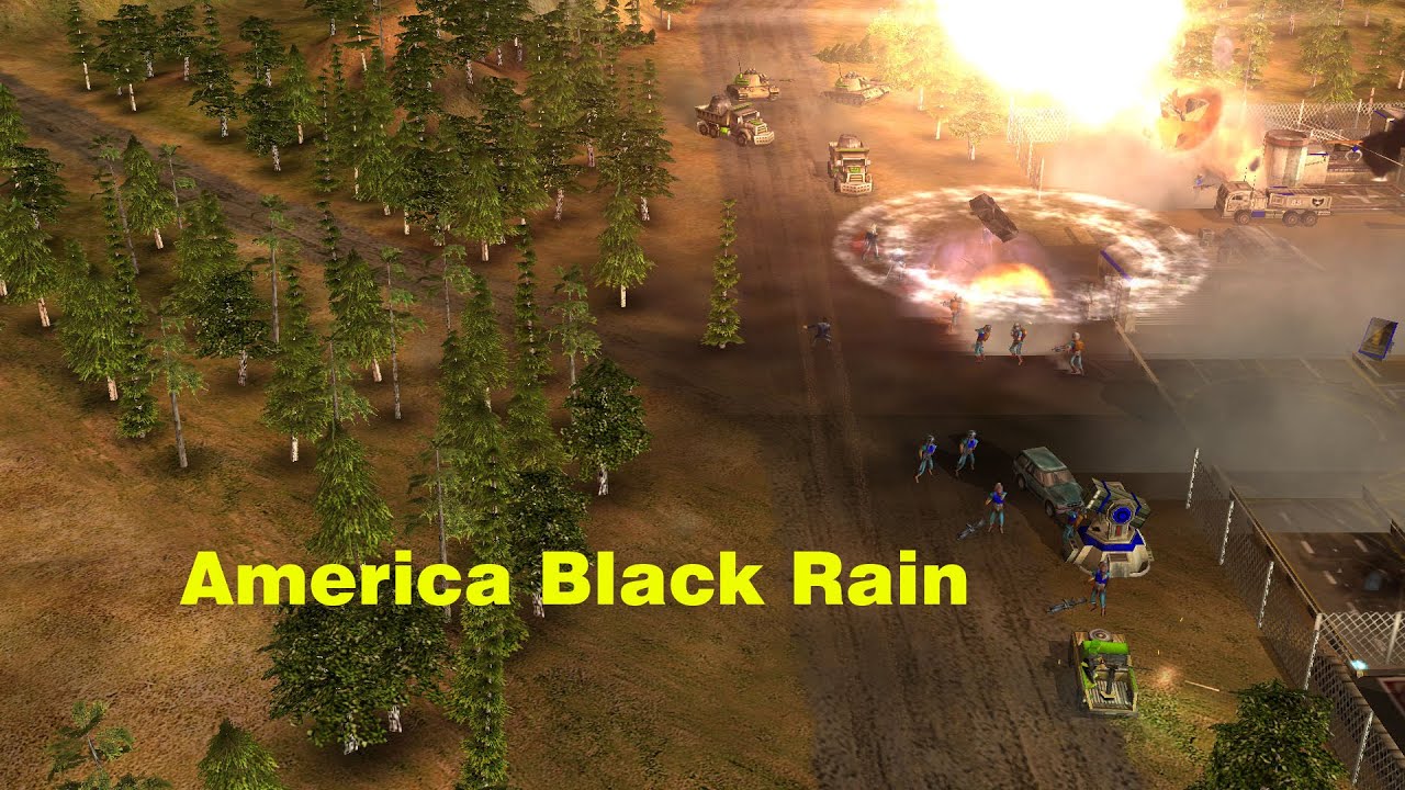 General Zero Hour Shockwave Custom Mission - America Black Rain