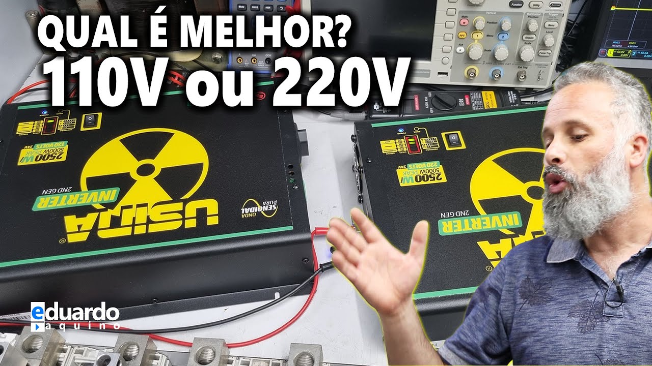 110v ou 220v: Qual &eacute; a melhor escolha para Inversor Off-Grid?