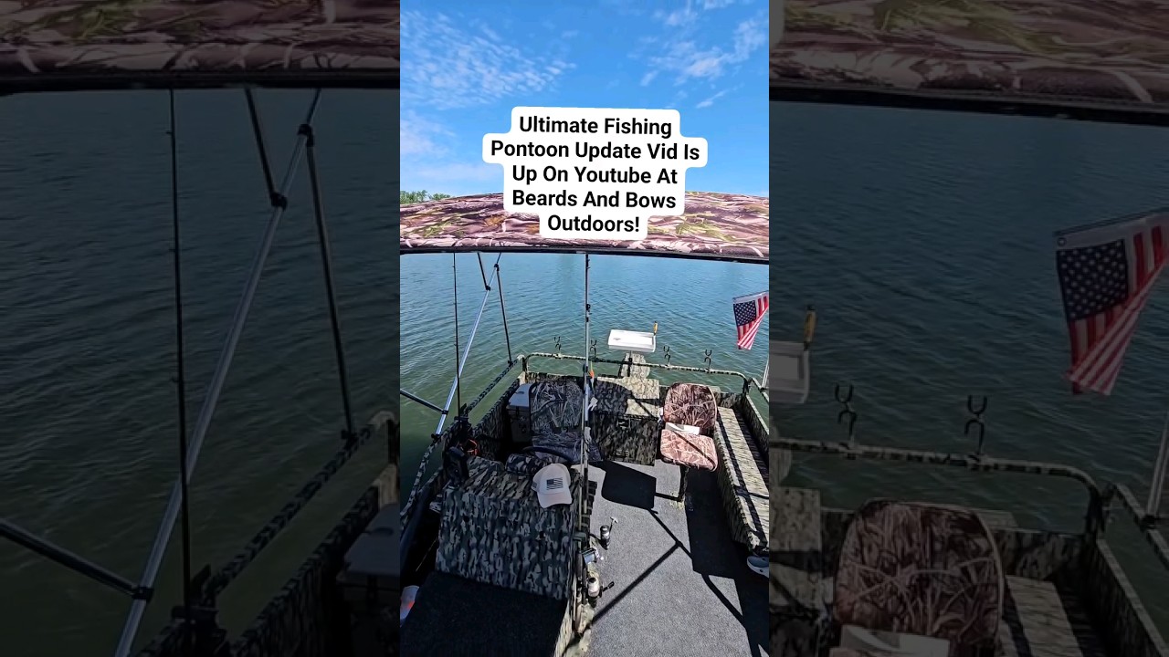 #fishingboat #onthepontoon #pontoonlife #boatproject #boatbuild #redlegcamo #beardsandbowsoutdoors