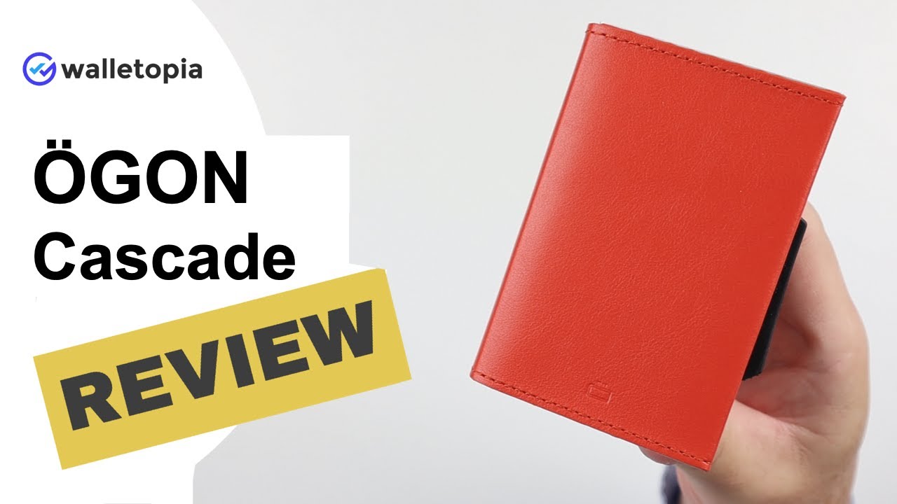 Ögon Cascade wallet, a box, some leather and magnets, oh my!