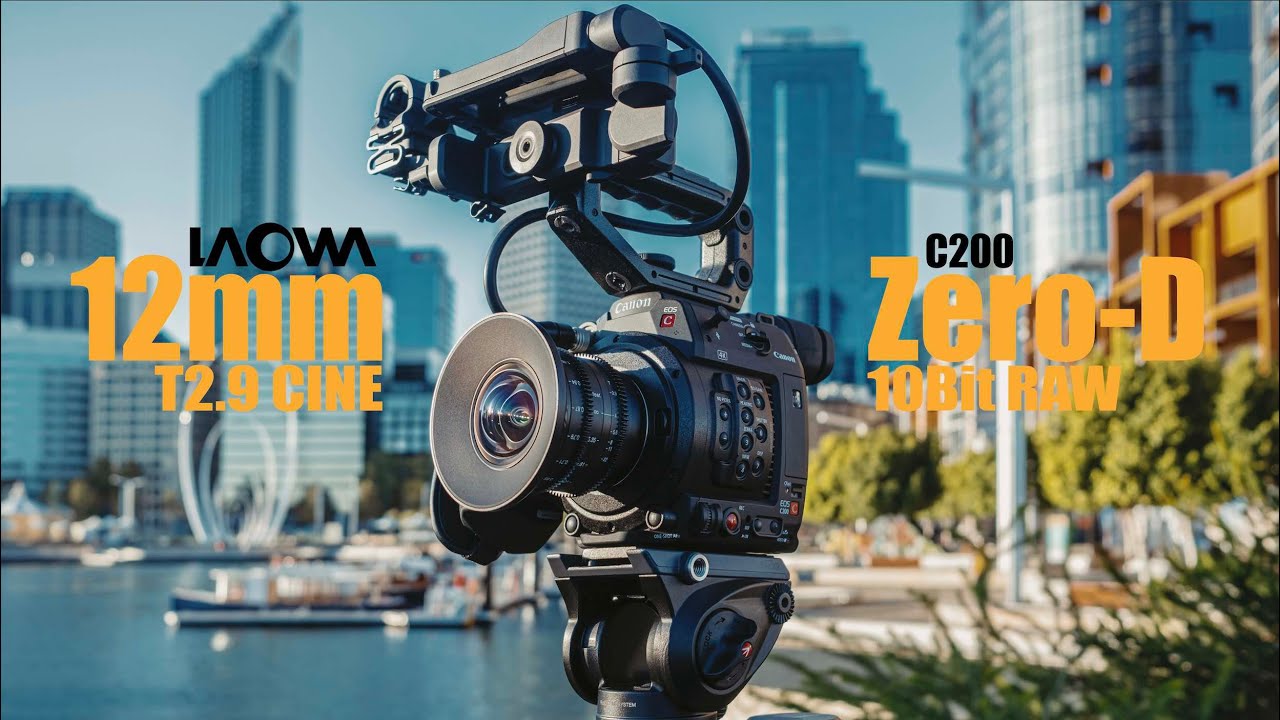 Laowa 12mm T2.9 Cine 4K 50p/60p Video Test (Shot it on Canon C200 in 10Bit)