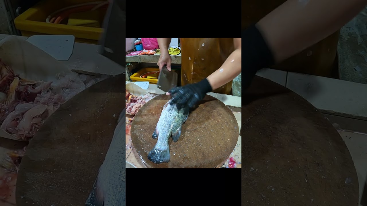 Easy Handling Barramundi #fish #fishcutting_skills #fishcutting #seafood