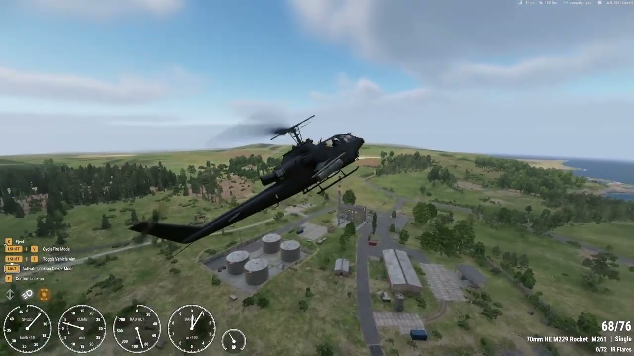 Arma reforger | Ah1 cobra flight ops