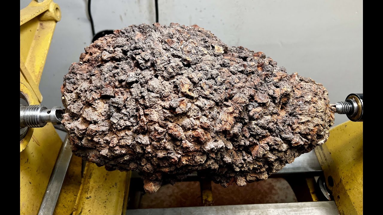 Cherry Burl Transformation Into Rustic Beauty