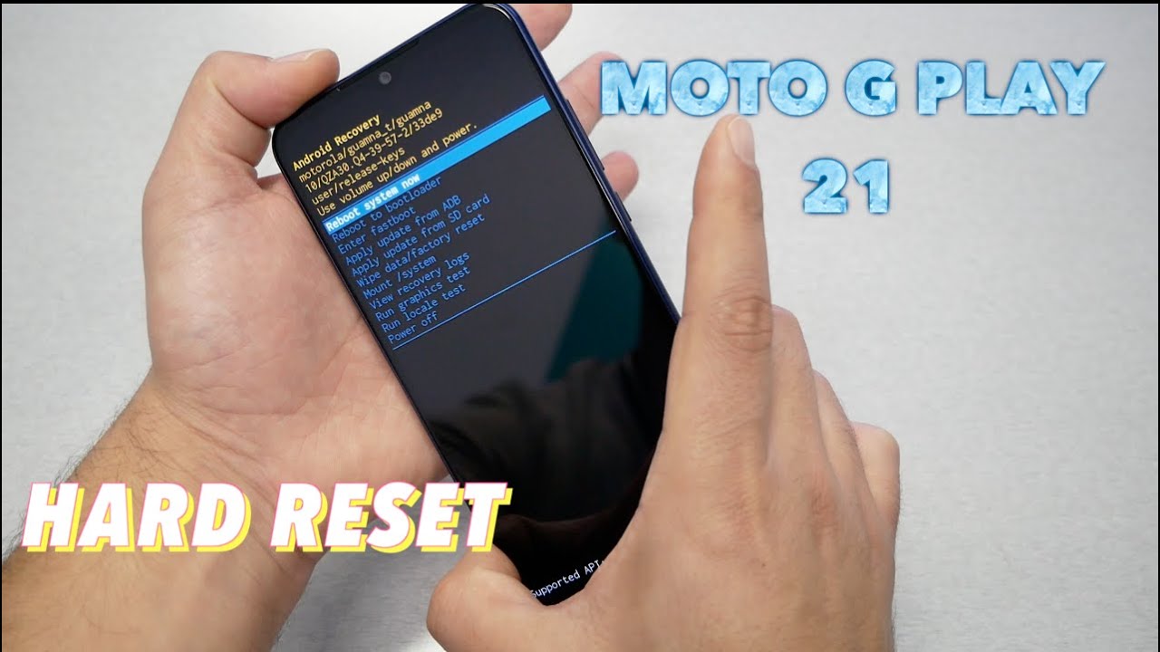 Как сделать полный сброс настроек Moto G Play, удалить пароль и графический ключ