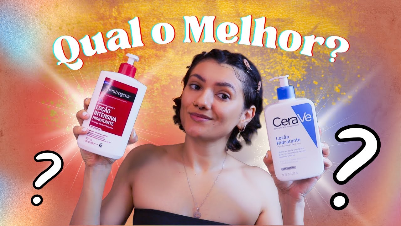 Neutrogena Norwegian vs Loção Hidratante CeraVe | Qual o Melhor Hidratante para o Corpo e Rosto?