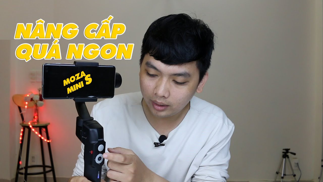 Bất ngờ với giao diện mới của gimbal Moza Mini S - Hướng dẫn sử dụng các tính năng cơ bản.
