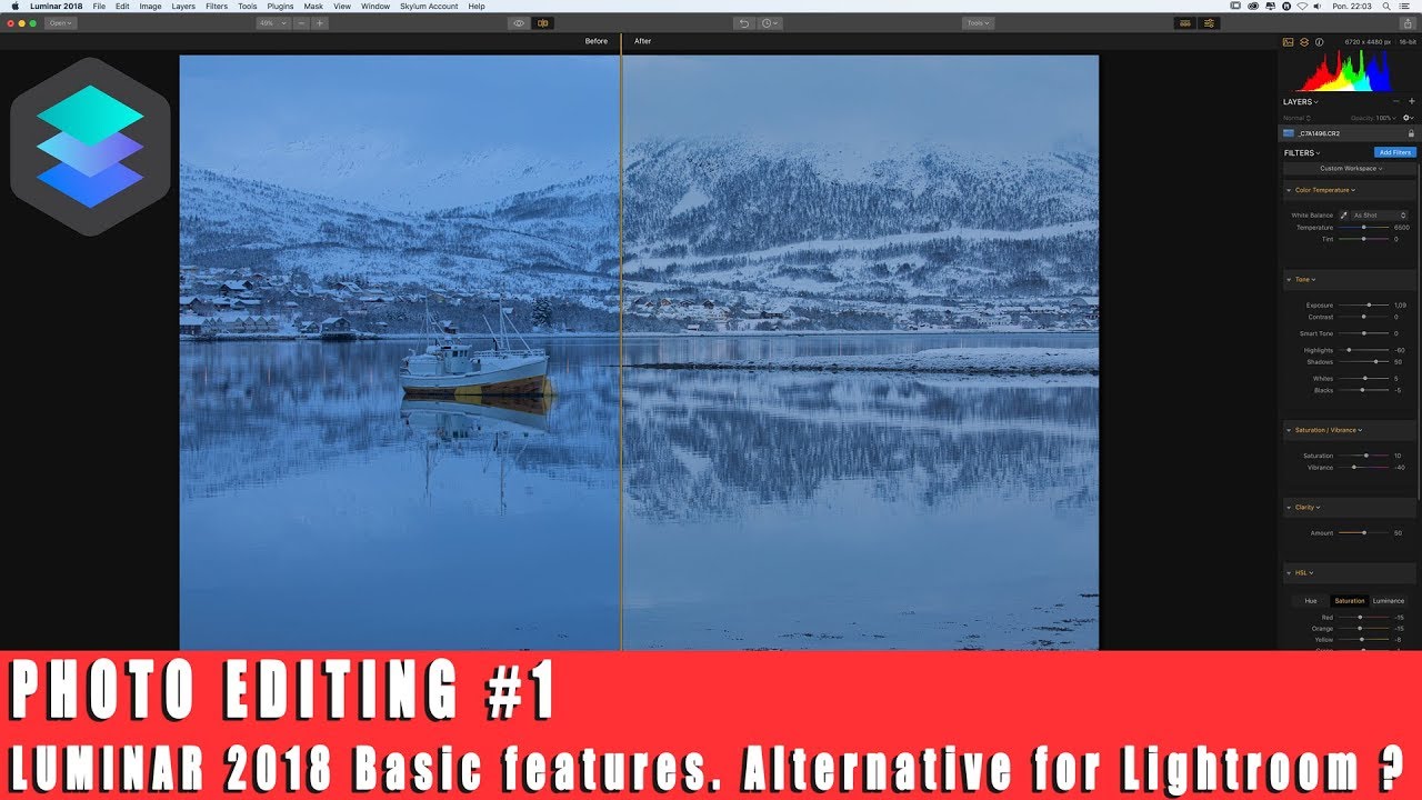 PHOTO EDITING #1: Luminar 2018 basic features. Interesting alternative for Lightroom ?