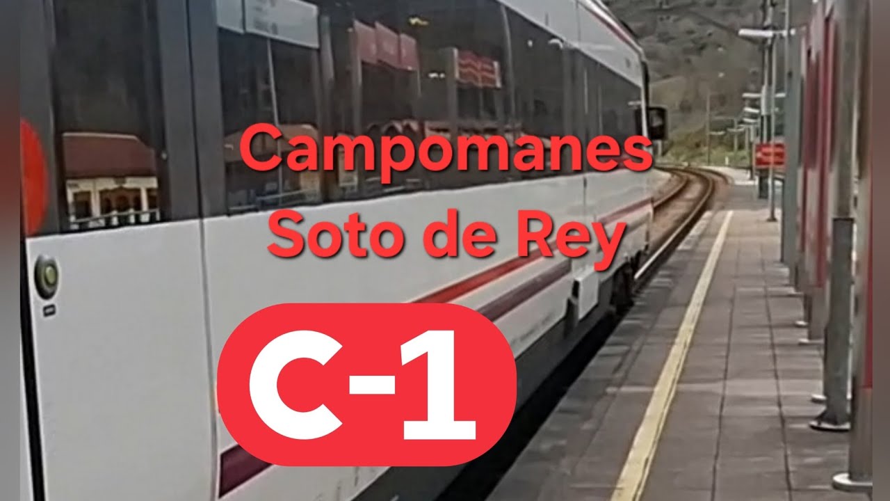 Cercanías Asturias C1 I Viaje en la 463-007 de Campomanes a Soto de Rey