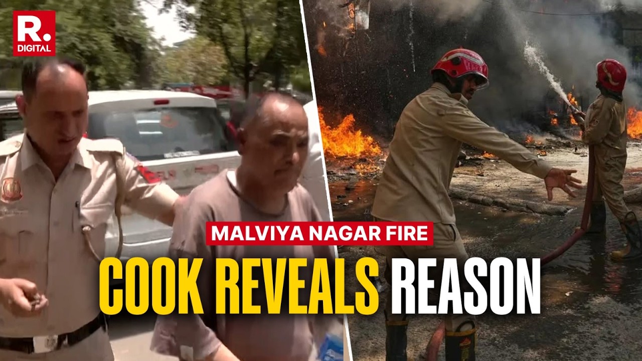 BREAKING: Cook Reveals The Cause Of Malviya Nagar's Horrific Fire That Killed 21