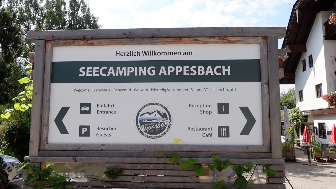 Wolfgangsee Seecamping  Appesbach in Österreich