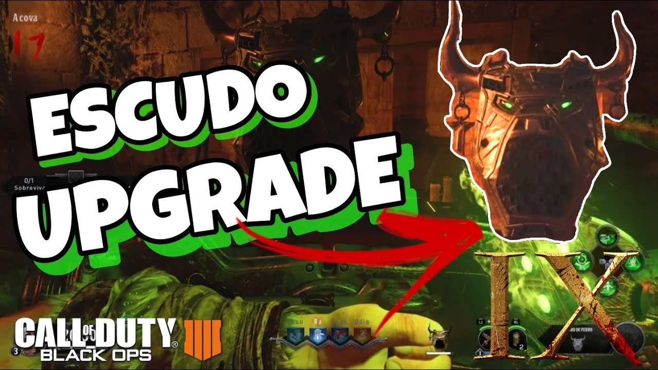 UPGRADE DO ESCUDO NO MAPA IX - Call of Duty Black Ops 4