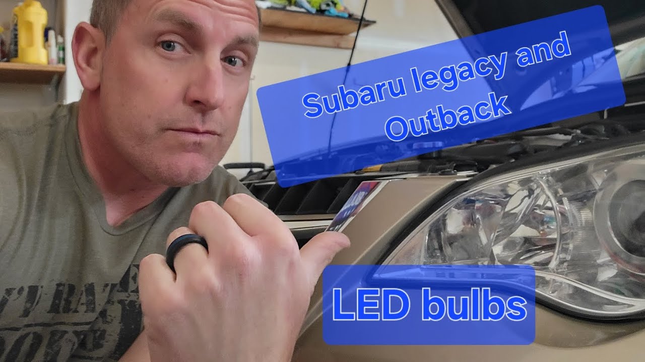 Обновление светодиодных фар Subaru Legacy и Outback... как это сделать! 2007-2010!