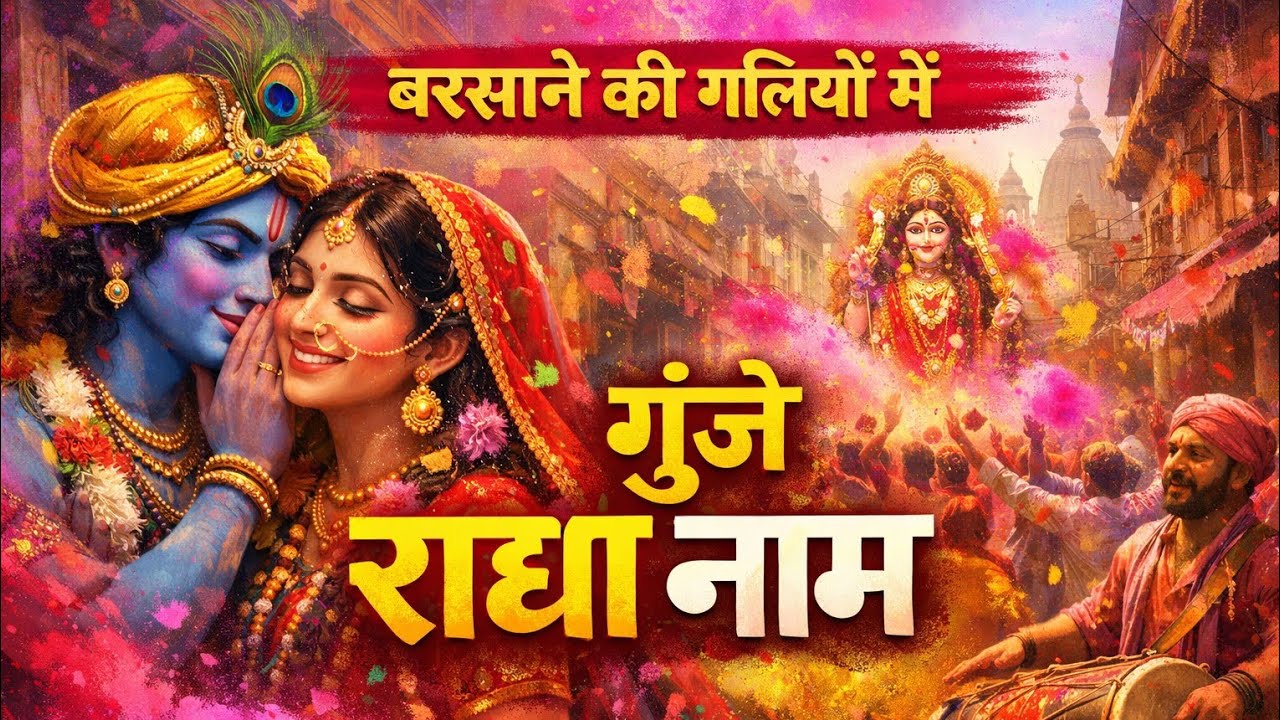 बरसाने की गलियों में गूंजे राधा नाम | Radha Rani Bhajan 2026 | Latest Radha Rani Bhajan | 