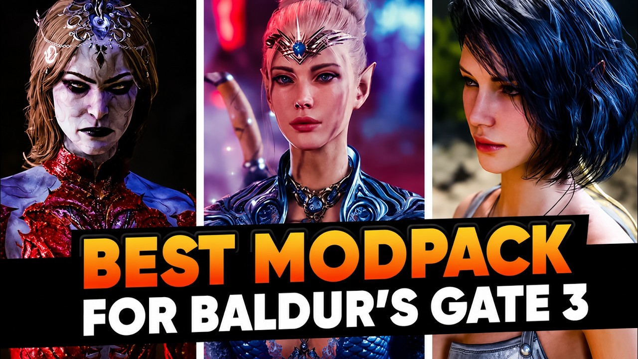 The Ultimate Baldur's Gate 3 Modpack (PC, PS5 & Xbox)!
