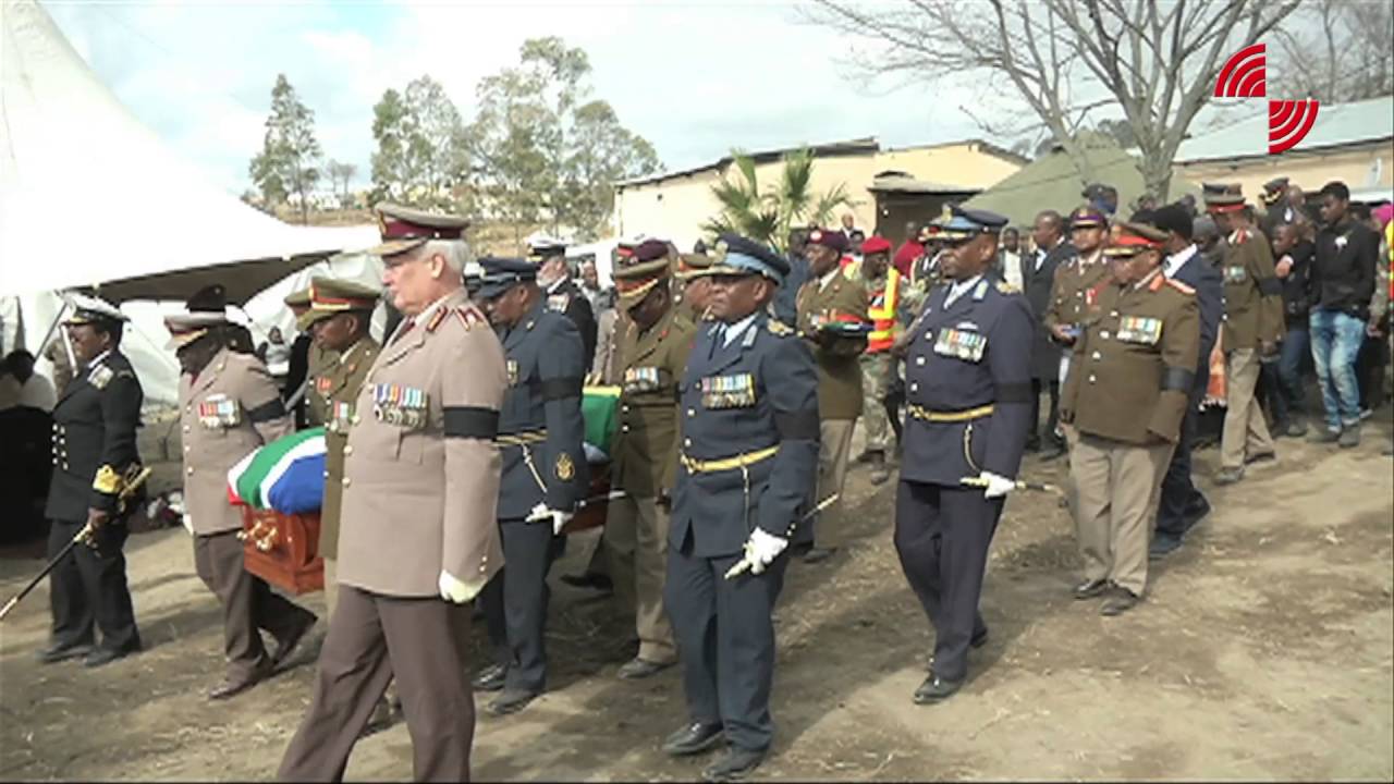 Funeral Service Of Lt Gen D.D. Mdutyana