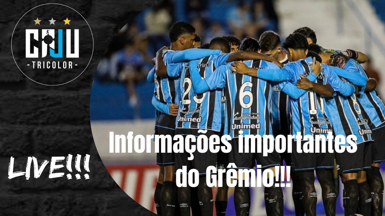 NOVIDADES AO TORCEDOR l TUDO É GRE-NAL l INFORMAÇÕES DO GRÊMIO AO VIVO!