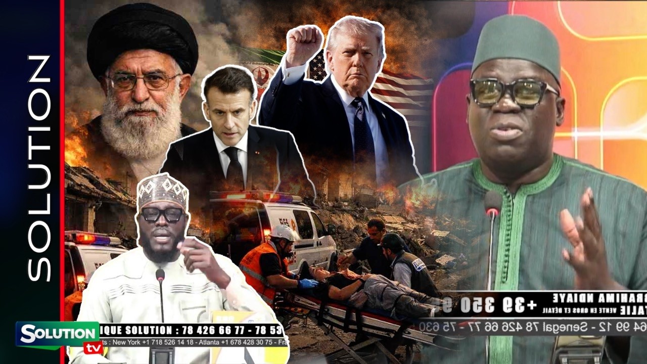 GUERRE IRAN VS USA SA NDIOGOU DOUTE DE LA FORCE AMERICAINE...EST CE QUE AMERIQUE AMNA FORCE BIMOU...