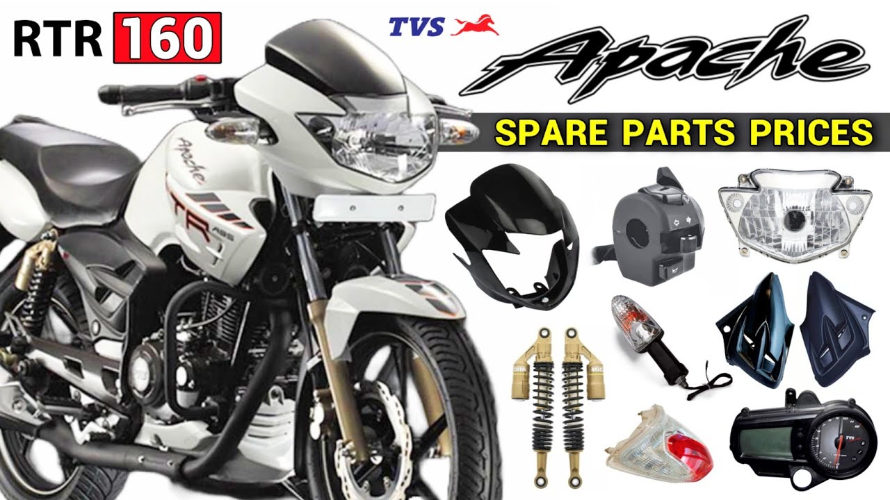 TVS Apache RTR 160 Old Model 🤍🔥 - Spare Parts Price & Online Shopping 🛍️ +91 98932 35053