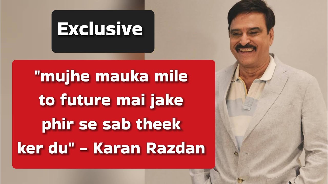 Exclusive : Karan Razdan speaks about his relationship with Priya Tendulkar & many more