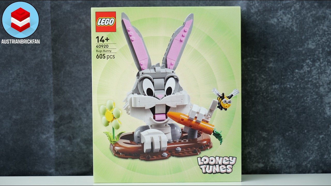 LEGO Looney Tunes 40920 Багз Банни - Обзор быстрой сборки LEGO