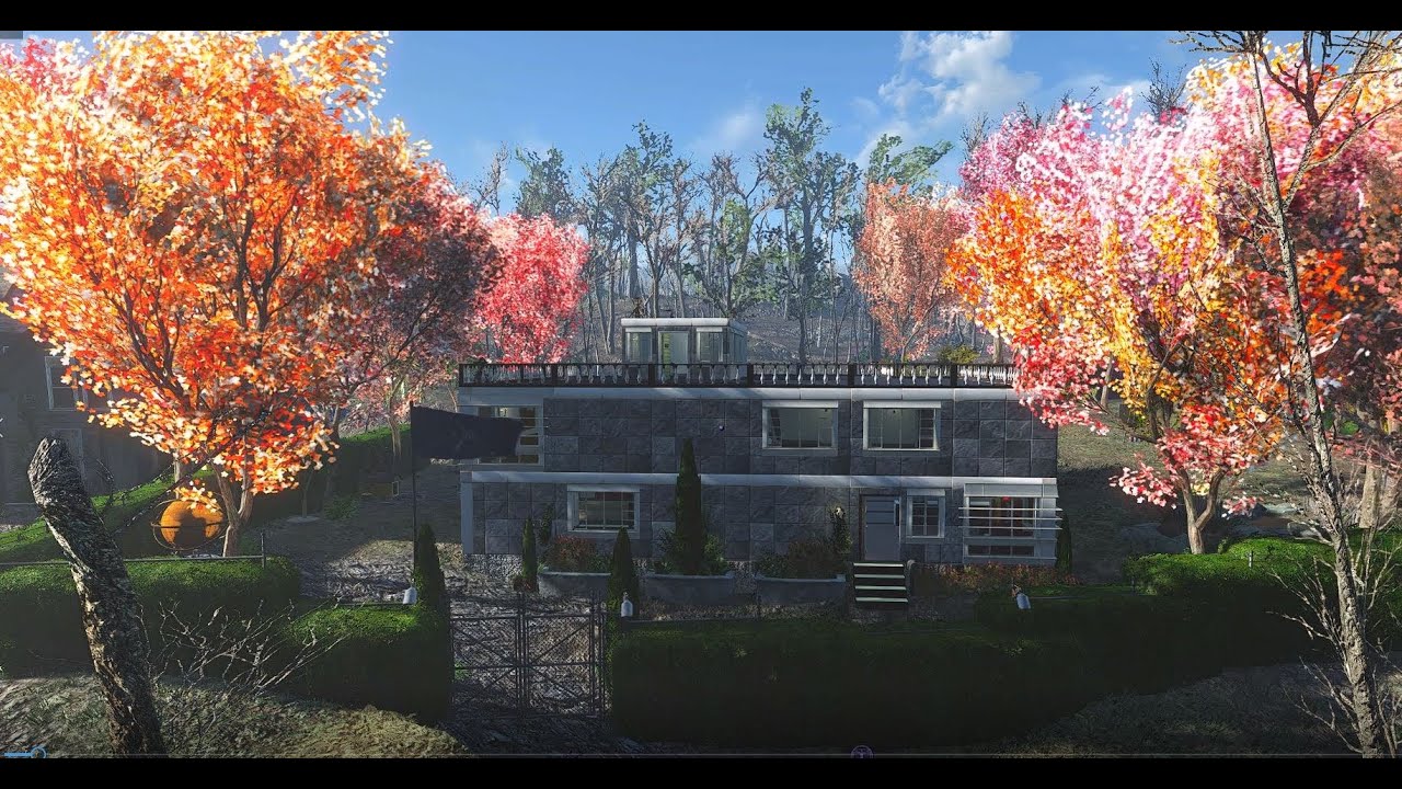 Бункер 13 — модификация для поселения и дома игрока в Fallout 4.