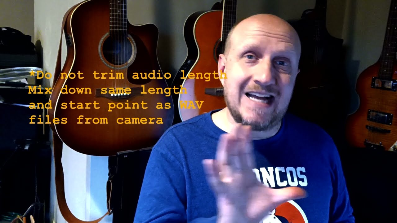 Zoom Q8 : How to edit live performance videos with MOV + WAV function