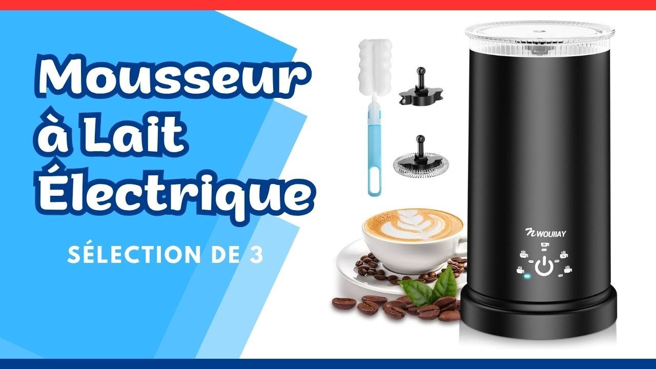☕ TOP 3 Meilleurs Mousseurs à Lait électriques à petit prix sur Amazon ❤️ Cappuccino et Plus