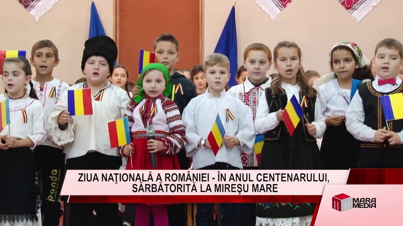 Actualitatea Maramedia 30 noiembrie 2018 ZIUA NAŢIONALĂ A ROMÂNIEI SĂRBĂTORITĂ LA MIREŞU MARE p1