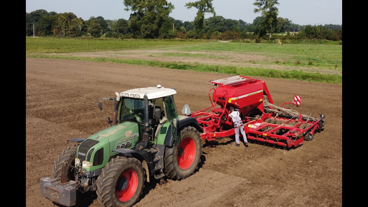 AGRO !!!Siew Rzepaku 🌱 Fendt 926 Vario + Siewnik Horsch !
