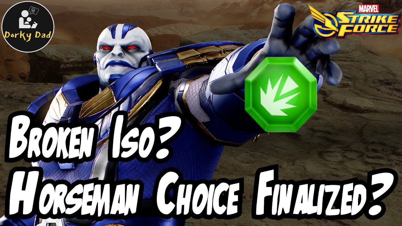 MY Final Picks For Horseman Iso 8 - Smart People Will Wait, I Will Not! - Marvel Strike Force